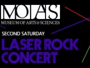 Second Saturday Laser Rock Concert